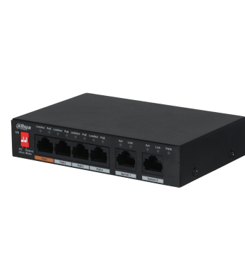 DH-PFS3006-4ET-60 -Switch 6-Port 10/100Mbps