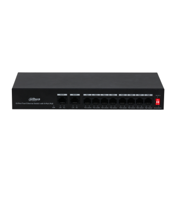 Switch PoE 8-Port DH-PFS3010-8ET-65